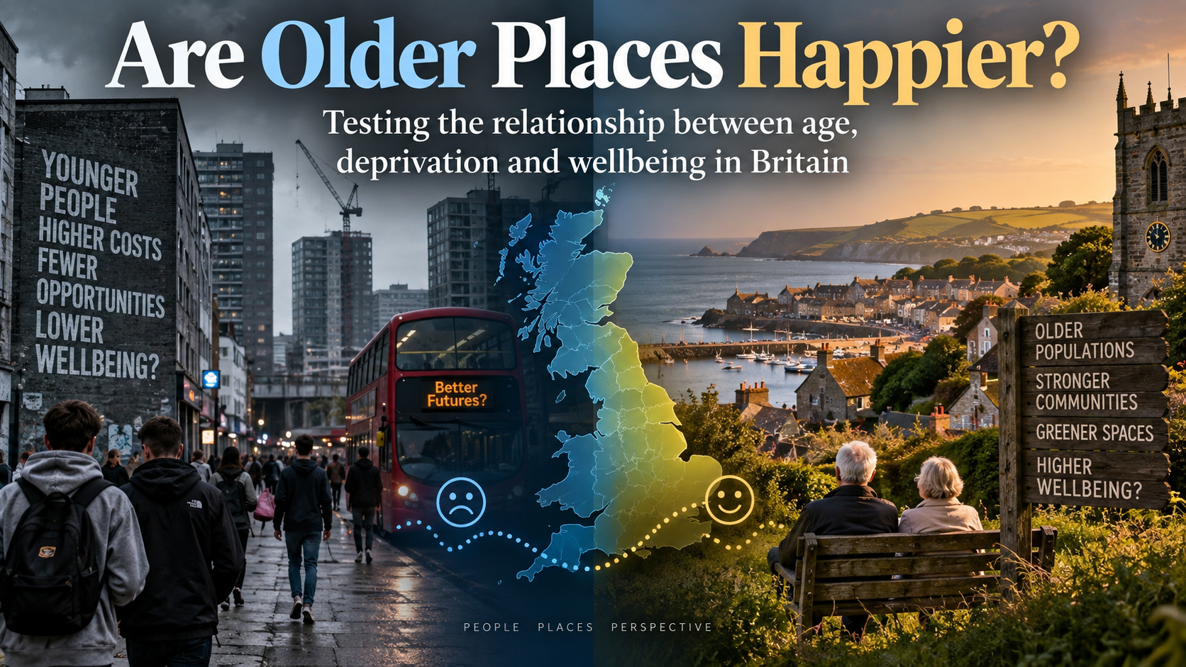 Are Older Places Happier?